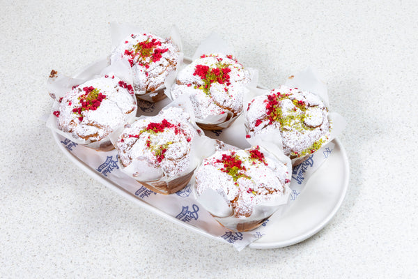 Raspberry and White Chocolate Muffins